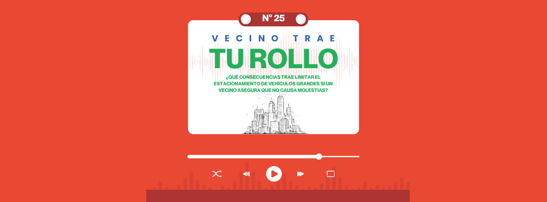 ¿Qué consecuencias trae limitar el estacionamiento de vehículos grandes si un vecino asegura que no causa molestias?