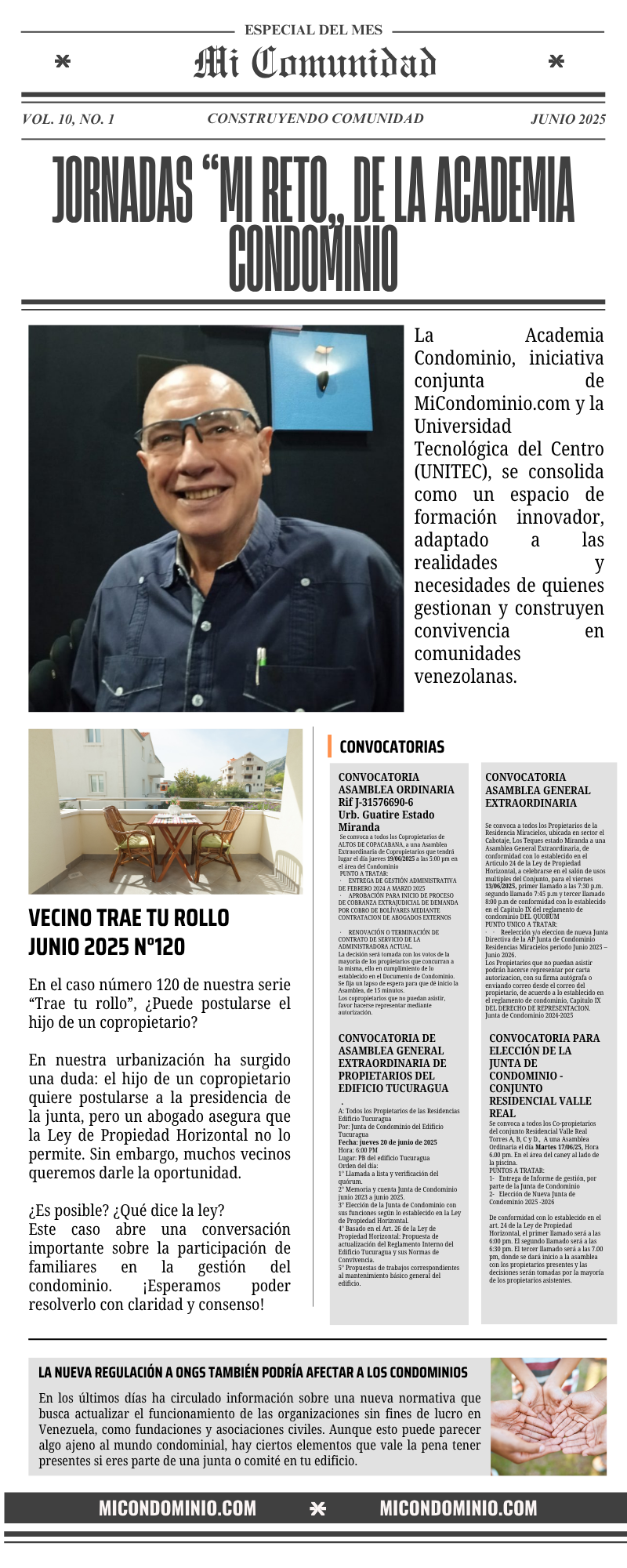 Mi Comunidad - Junio